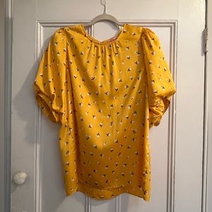 kate spade new york Garden Ditsy Top (sz L)